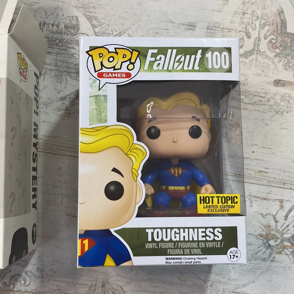 Funko Pop Mystery Vault Boy Toughness #100 Figure - Picture 9 of 16